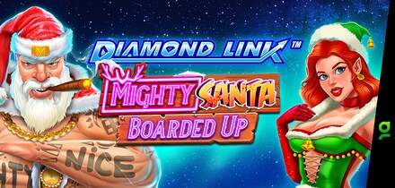 Diamond Link™: Mighty Santa Boarded Up