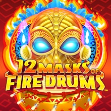 12 Masks of Fire Drums